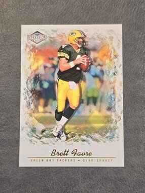 2001 Pacific Impressions #49 Brett Favre Football Card